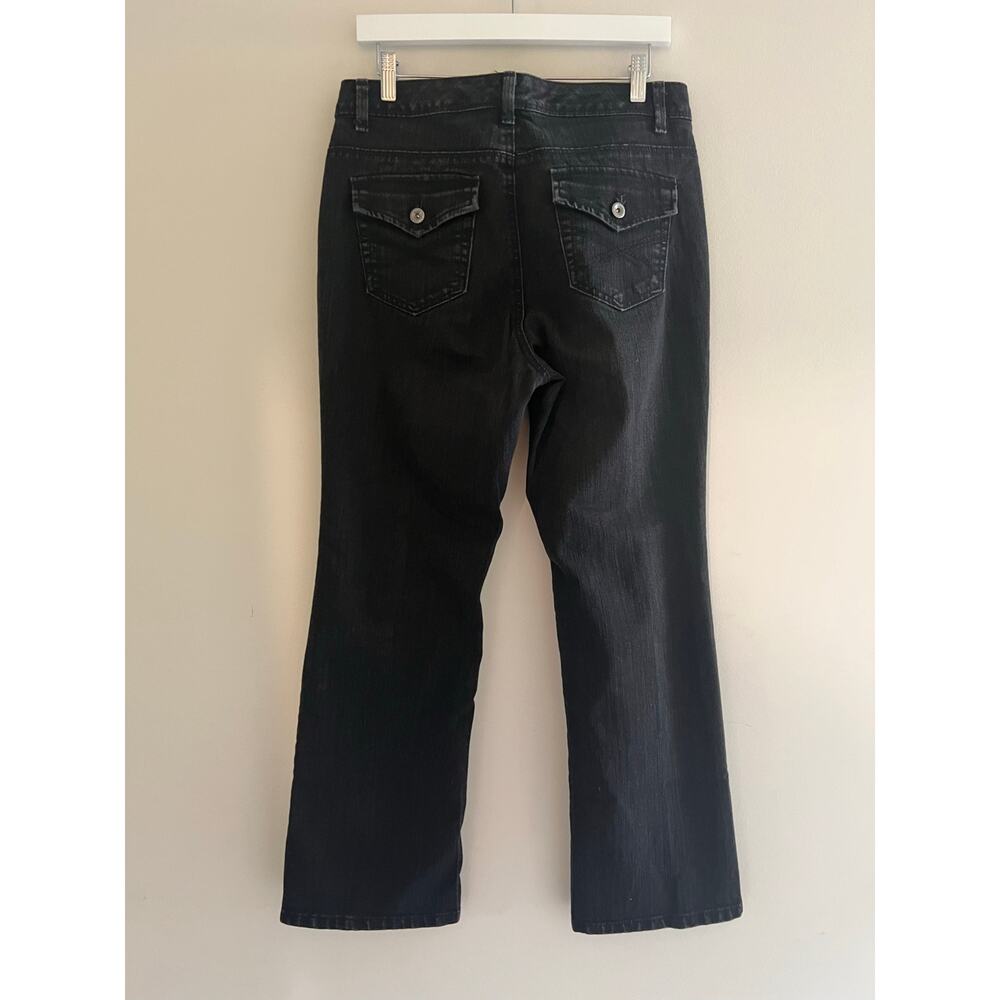 Vintage Sonoma Original Boot Cut Jeans Black Size 10 Short JJ - Picture 8 of 11